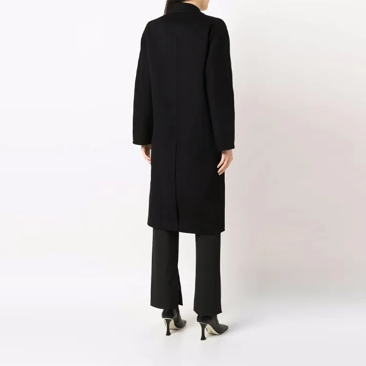 EMPORIO ARMANI Casentino Wool And Cashmere Double breasted Coat-2