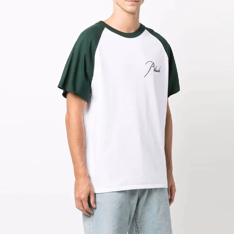RHUDE Logo print T Shirt-3