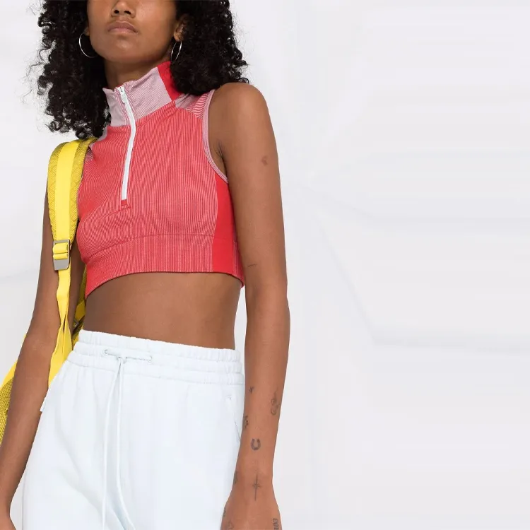 Y 3 Tank Tops Women's Red-4