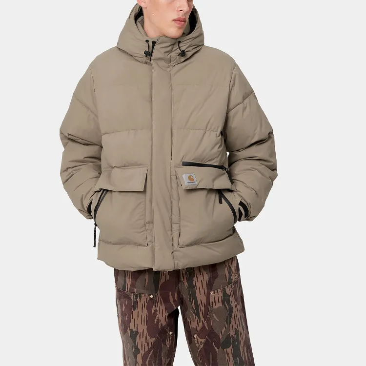 Carhartt WIP Puffer Jacket Men's Khaki-3