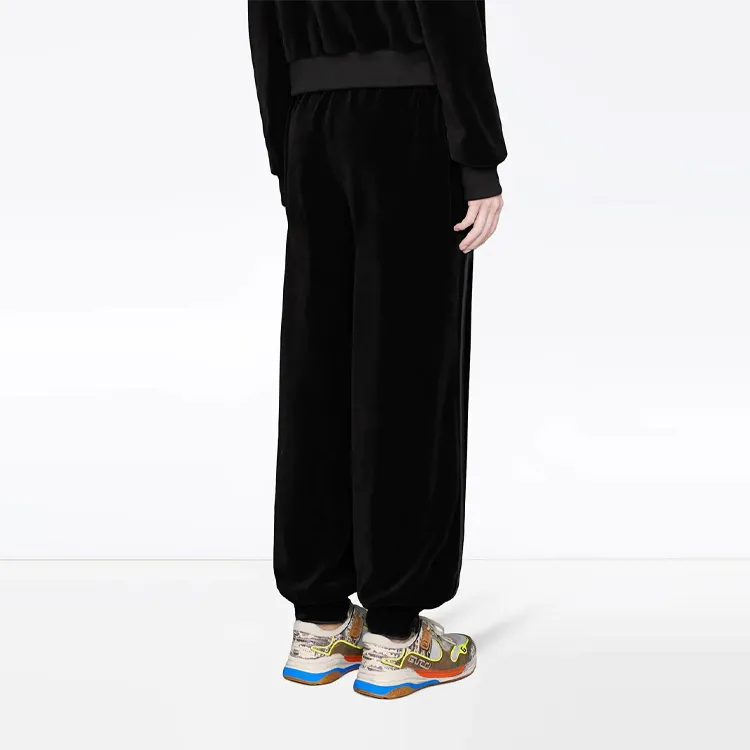 GUCCI Knitted Sweatpants Women's Black-3