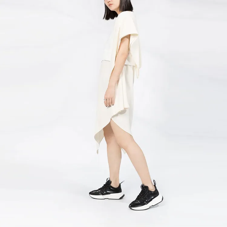 MM6 Maison Margiela Short-Sleeved Dresses Women's White-3