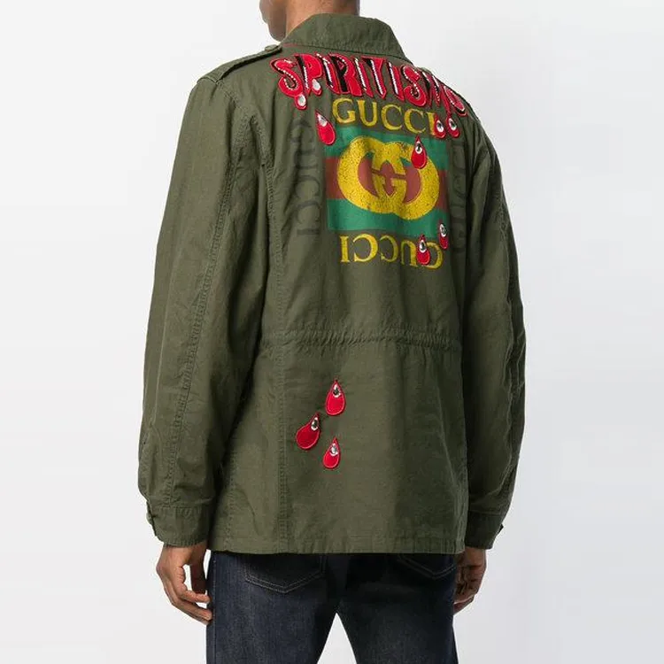 GUCCI Spiritismo Military Jacket-2