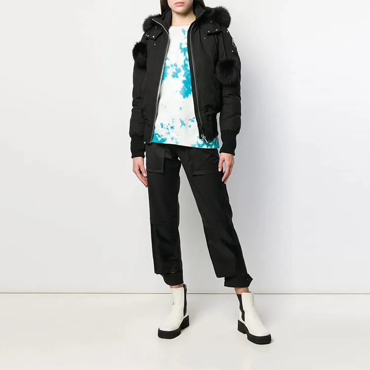 Moose Knuckles Fur Hooded Jacket-3