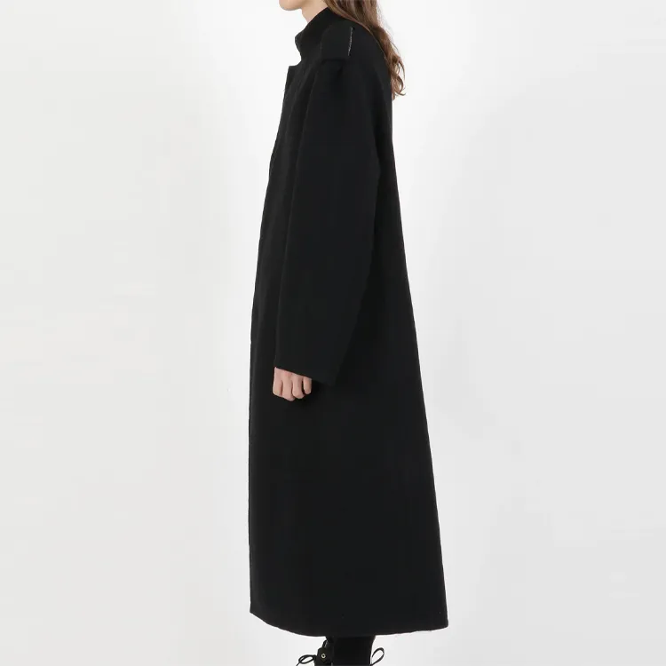 Yohji Yamamoto Coats Men Black-5
