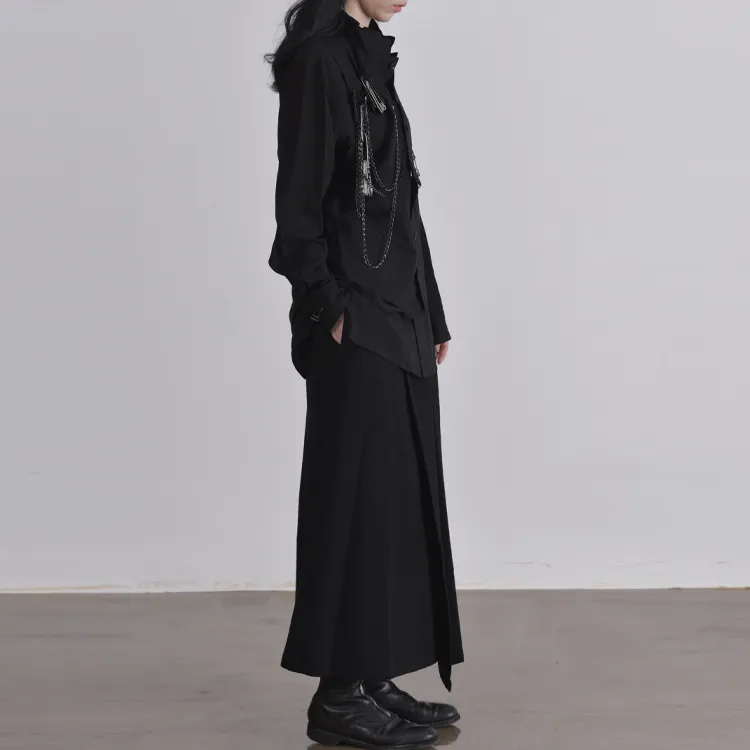 Yohji Yamamoto Shirts Women's Black-5
