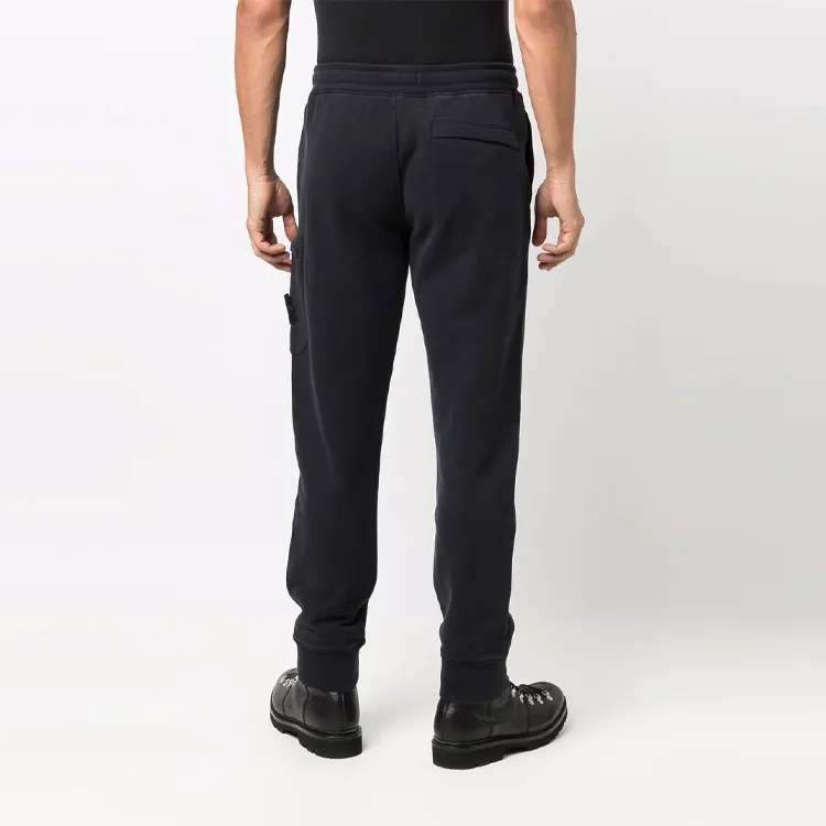 STONE ISLAND FW21 Knitted Sweatpants Men's Dark Blue-3