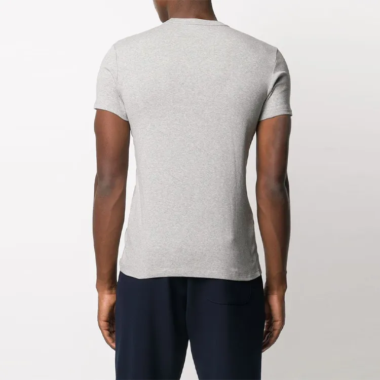 TOM FORD Logo Patch Crew Neck T shirt-2