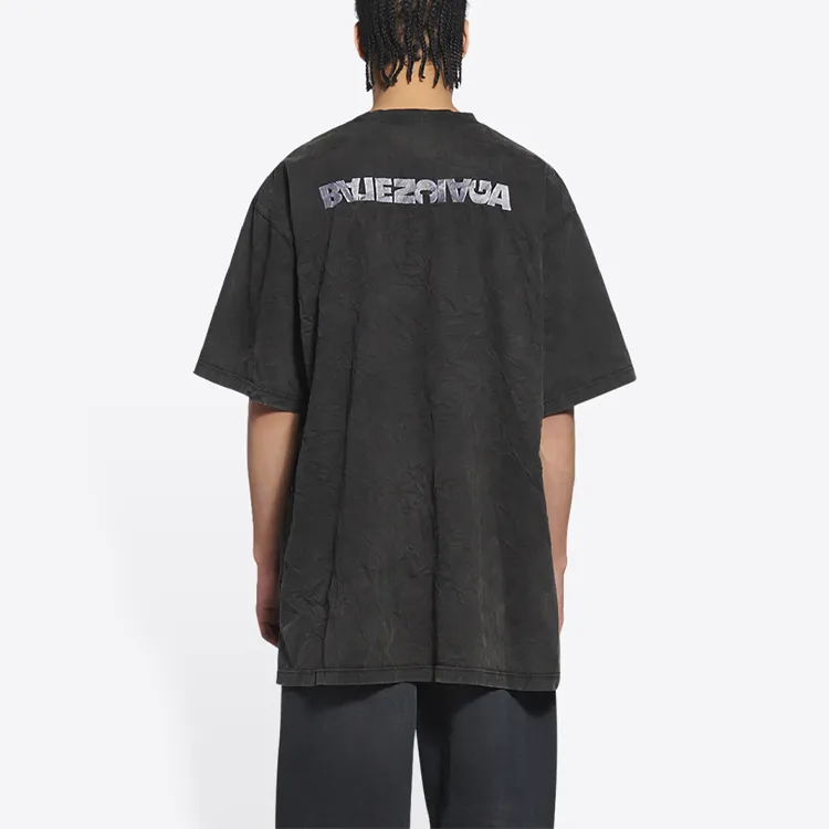 Balenciaga Turn Slit T Shirt-4
