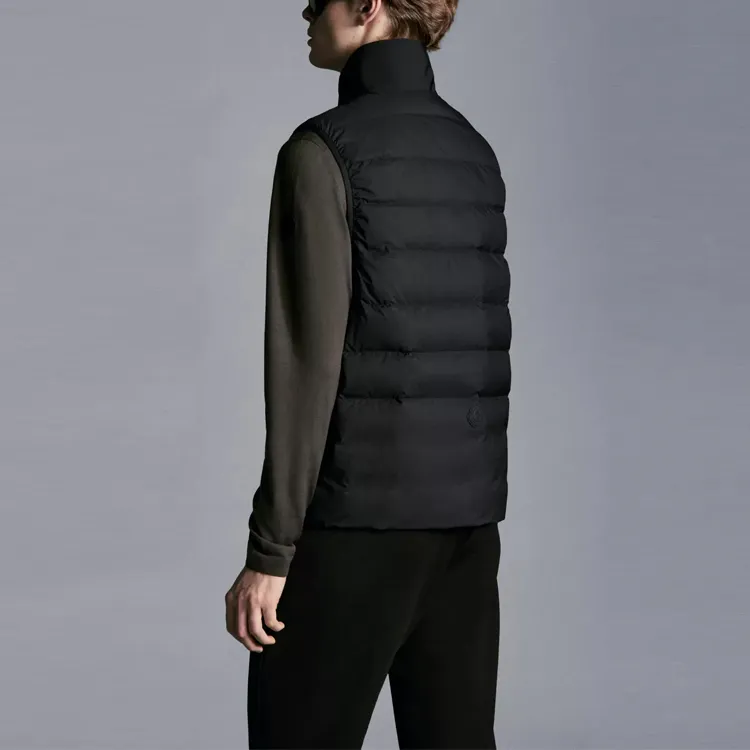 Moncler Vests Men Black-2