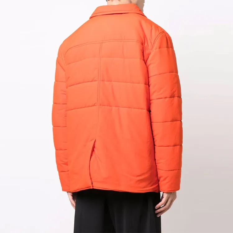A COLD WALL* FW21 Solid Color Lapel Loose Fit Down Jacket Men's Orange-3