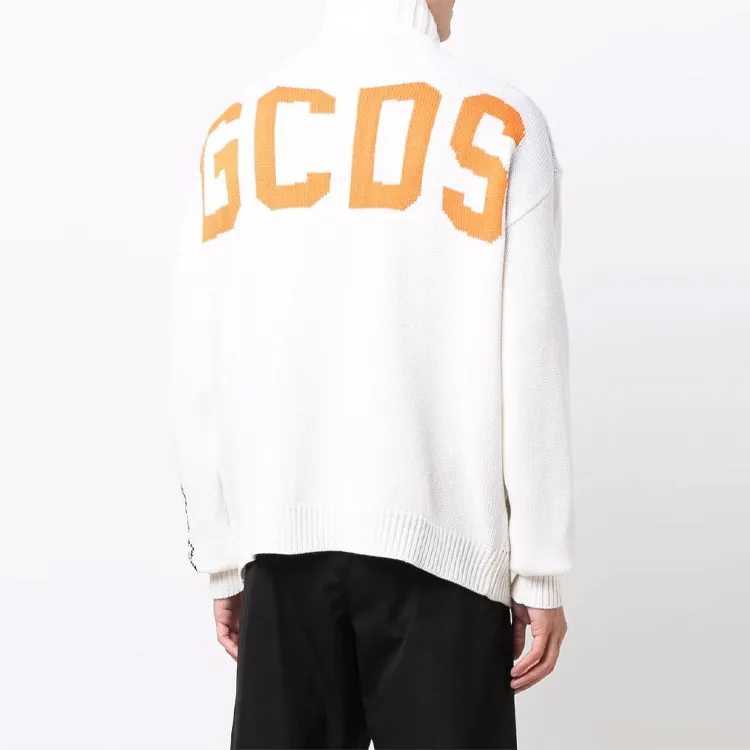 GCDS Sweaters Men White-2