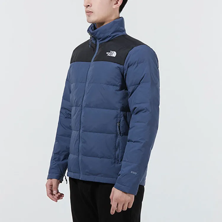 THE NORTH FACE Waterproof And Windproof To Keep Warm Windbreaker Jacket Men's Dark Blue-4