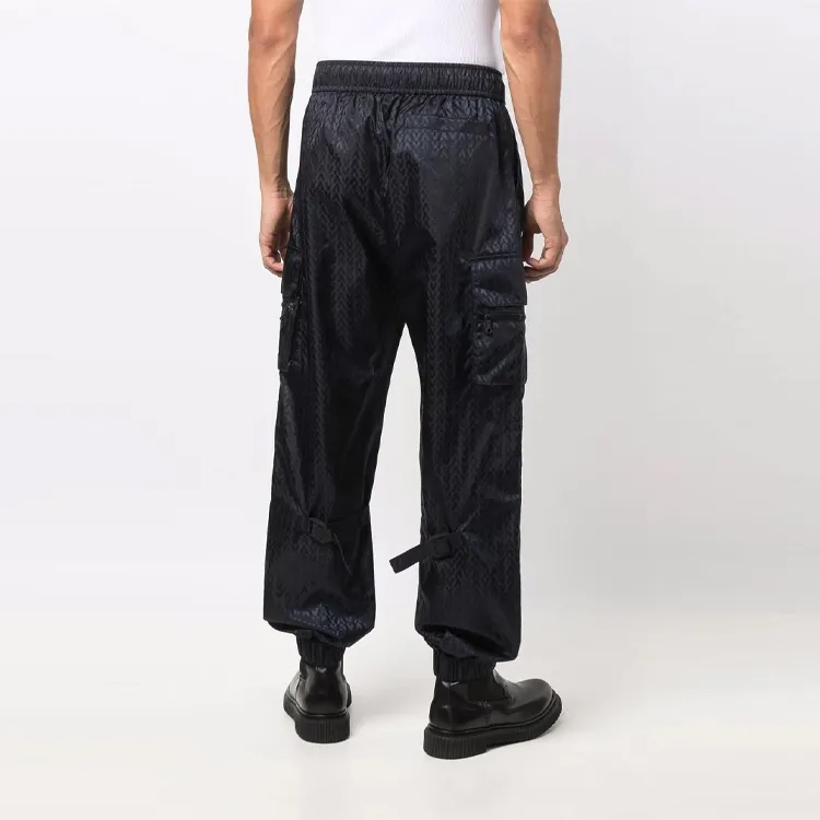 Valentino Cargo Pants Men Dark Blue-2