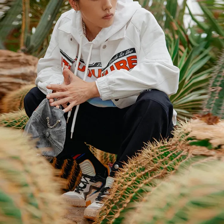 LINING Sports Fashion Collection Jackets Men White-3