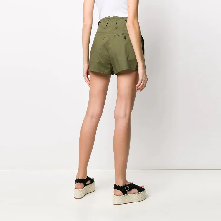 DSQUARED 2 Casual Shorts Women's Green-2