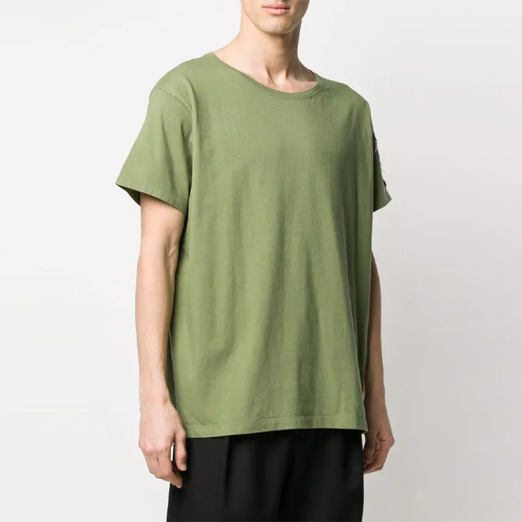 GREG LAUREN T Shirts Men Green-2