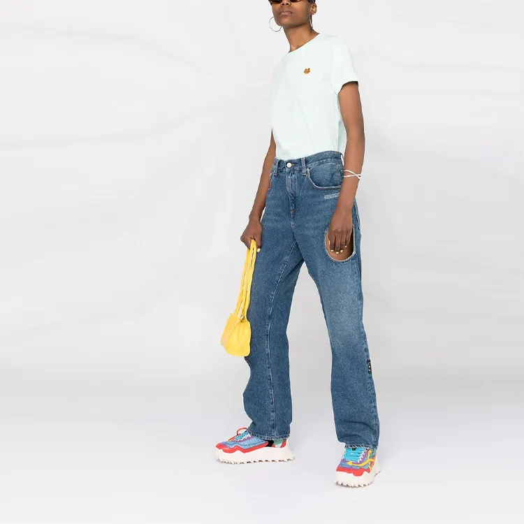 KENZO T-Shirts Women's Light Blue-3