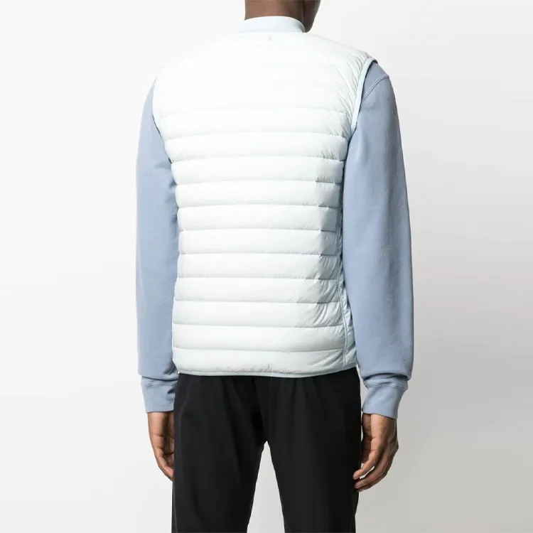STONE ISLAND Vests Men Sky Blue-4