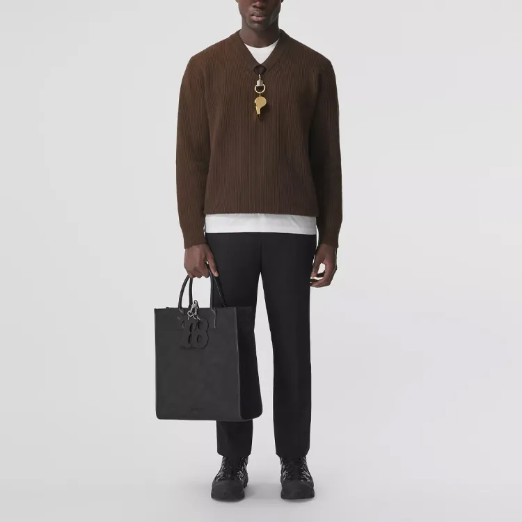 Burberry FW21 Loose Fit Knitwear Men's Brown-2