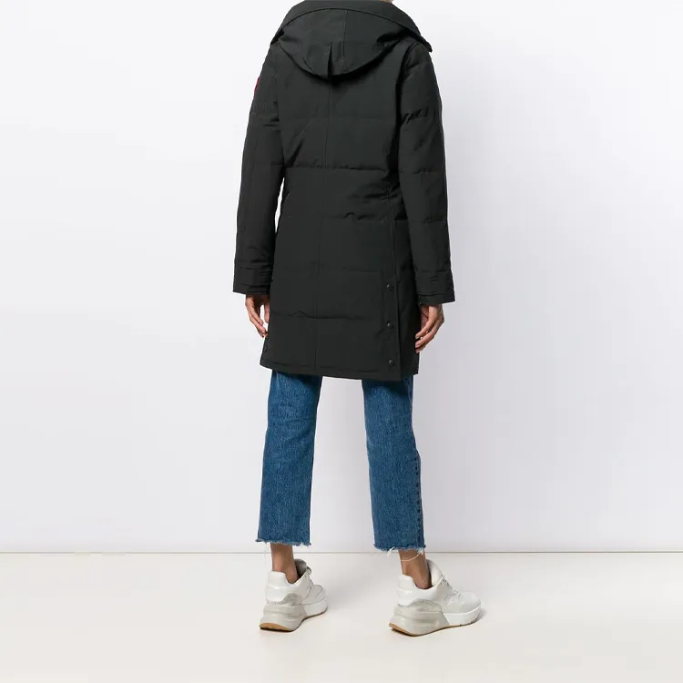 Canada Goose Shelburne Series Down Jackets Women's Black-2
