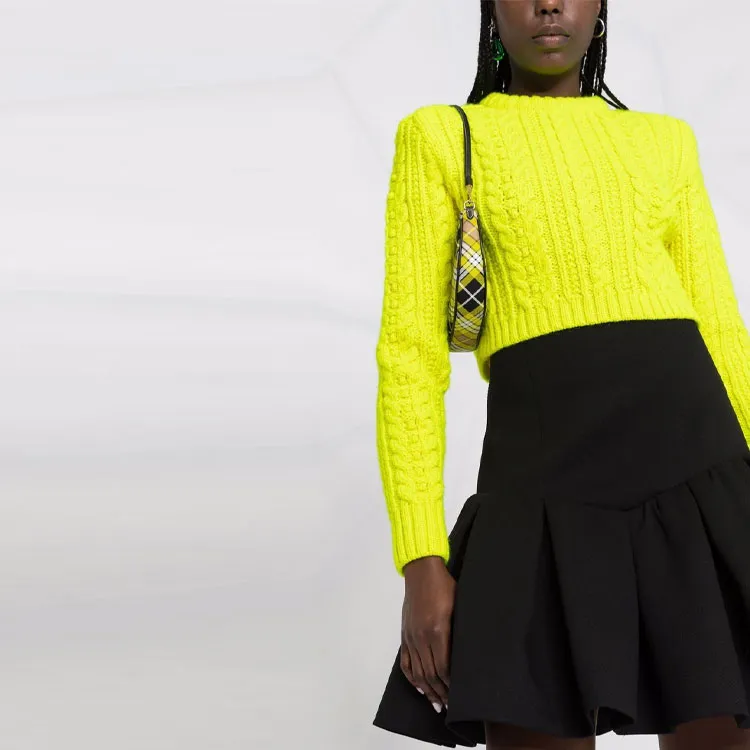 PHILOSOPHY DI LORENZO SERAFINI FW21 Cropped Skirt Black-4