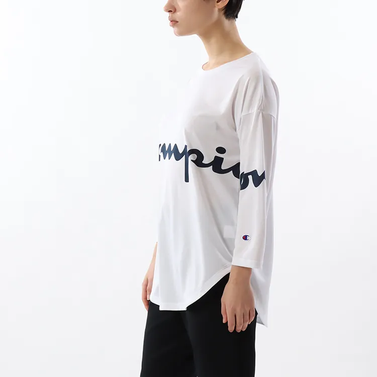 Champion Straight Long-Sleeved T-Shirt Japan Version Women's-3