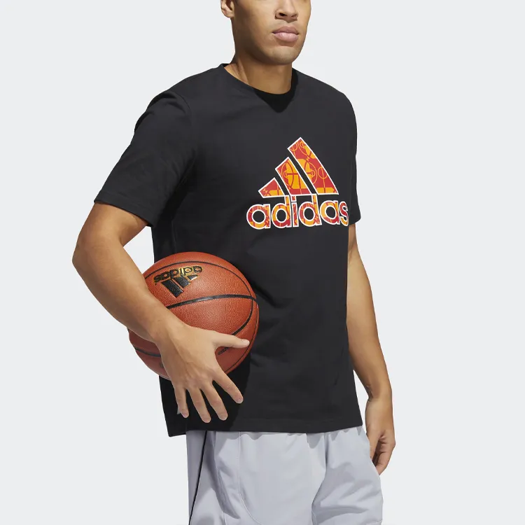 Adidas T Shirts Men Black-4