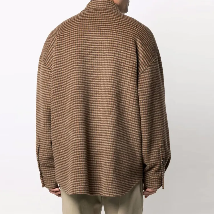 NANUSHKA Jackets Men Umber-3