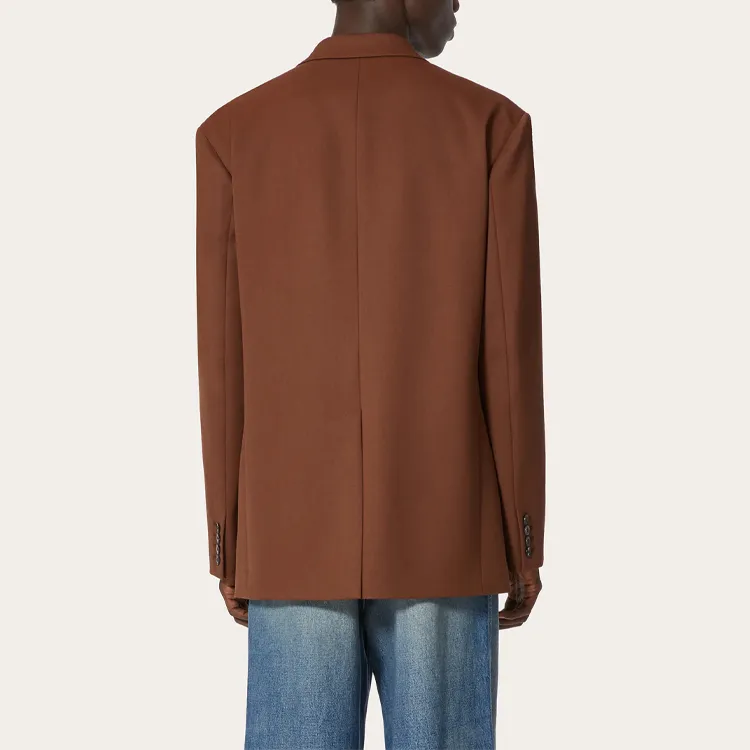 Valentino Single Breasted Long Sleeved Blazer-2