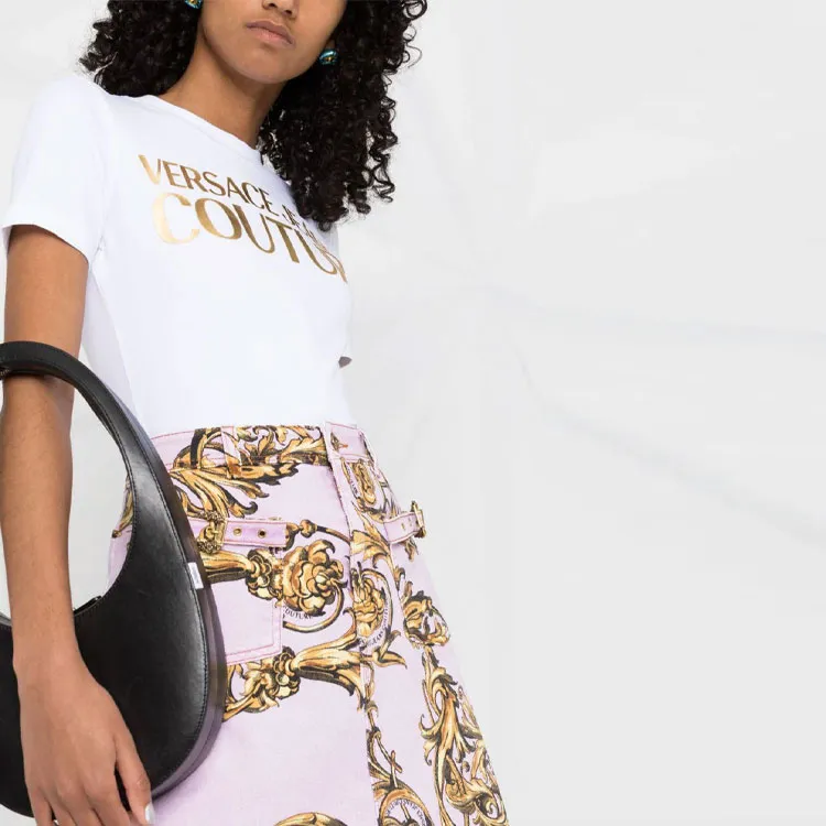 VERSACE JEANS COUTURE T Shirts Women's White-4