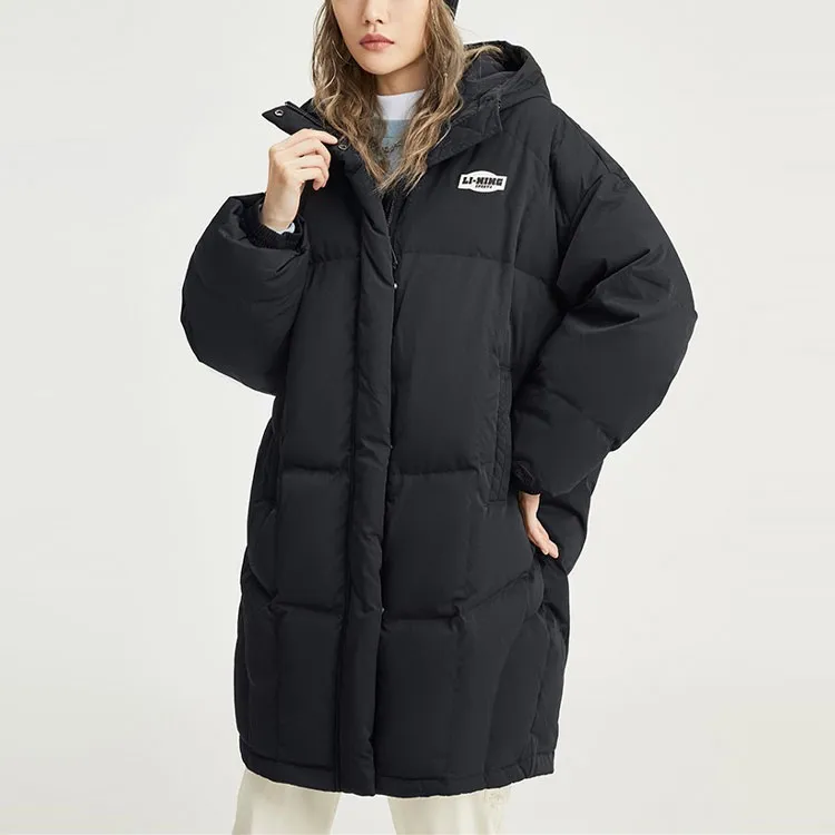 LiNing Down Jacket Winter Women's Black-5