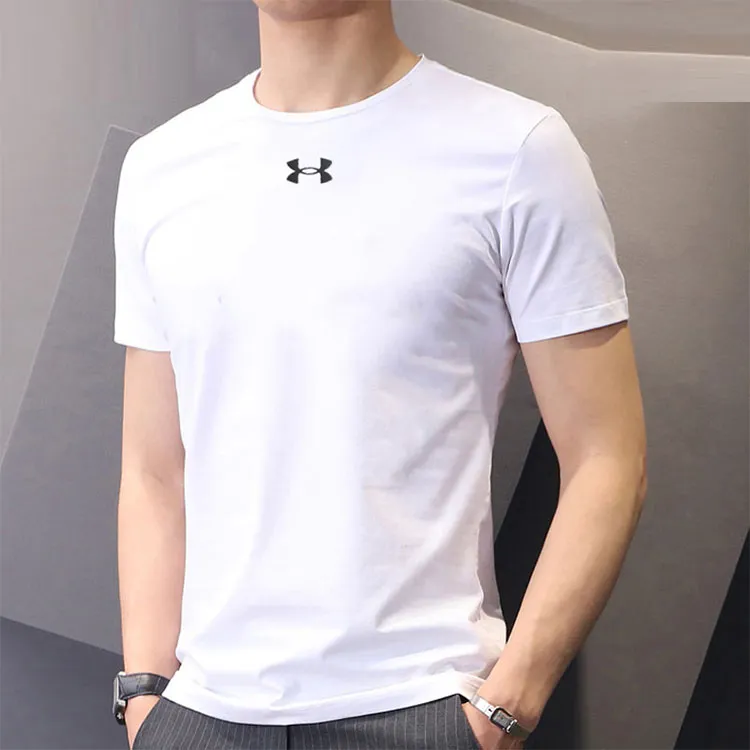 Under Armour T Shirt American Vintage Men's White-2