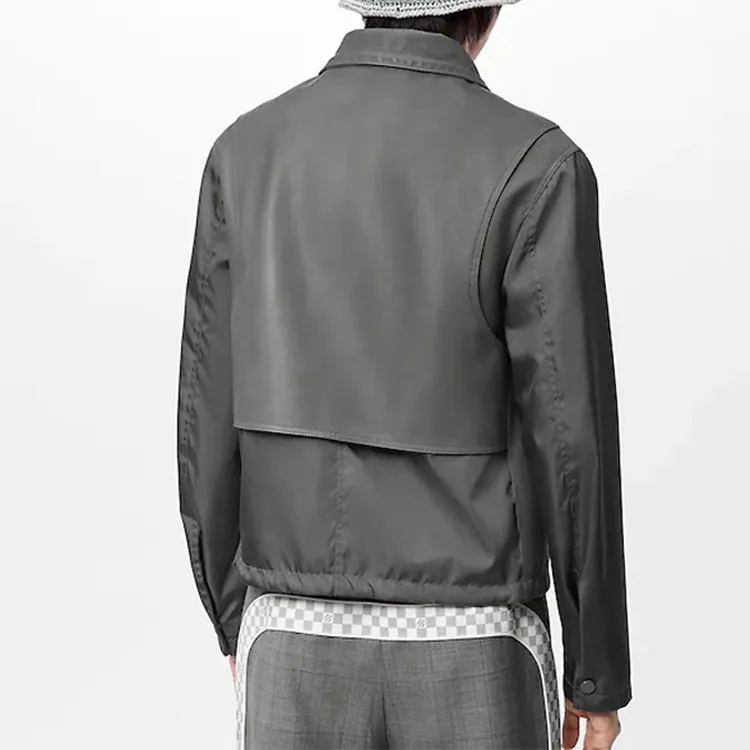 LOUIS VUITTON Jackets Coats Men's Gray-4