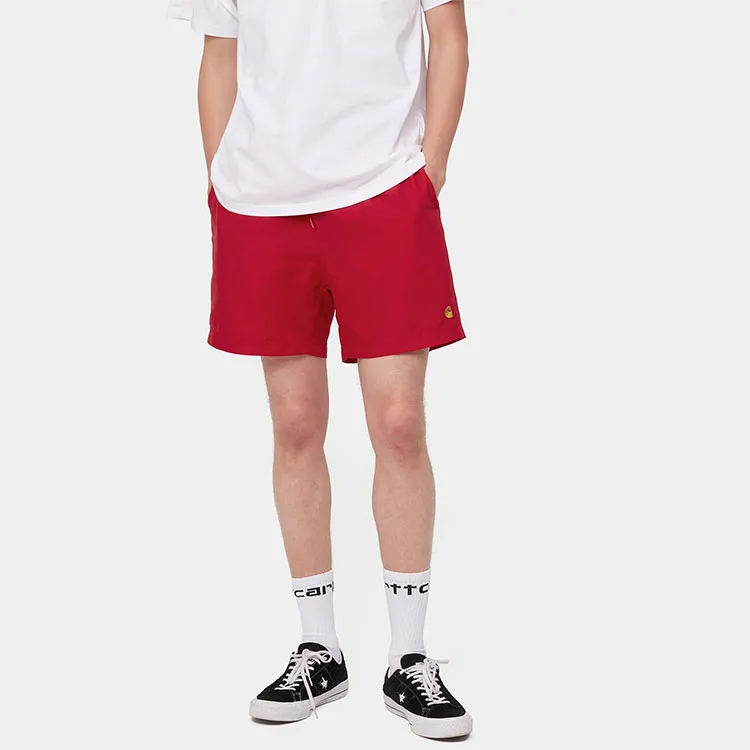 Carhartt WIP Casual Shorts Men Red-3