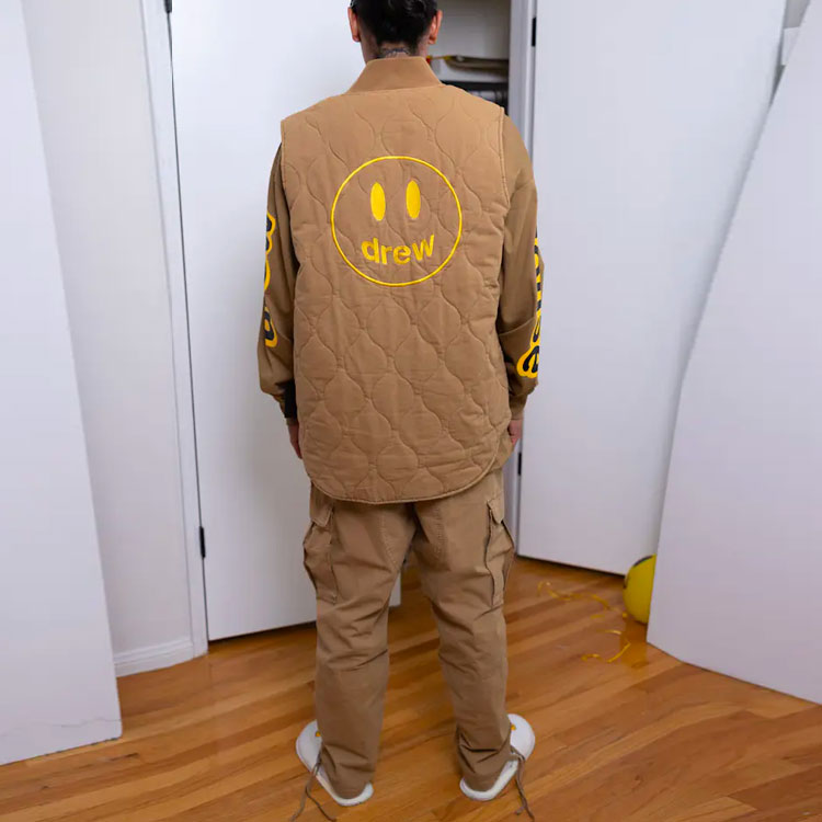 トップス drew house  ripstop mascot vest  brown drew house ripstop mascot vest brown