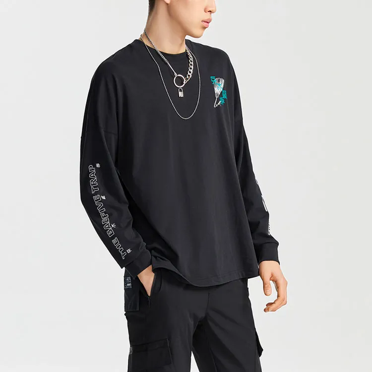 LiNing Badfive T Shirt Men's Black-2