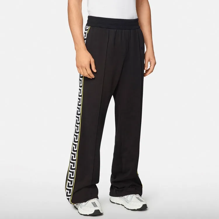 VERSACE Logo Embroidered Straight Leg Track Pants-3