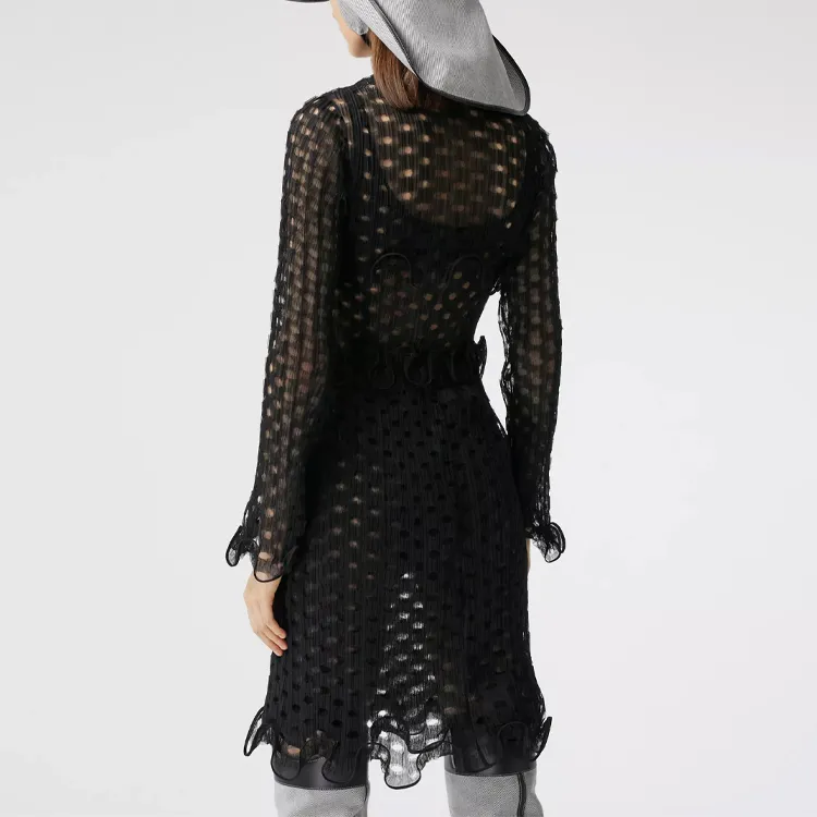 Burberry Crop Tops Women's Black-4