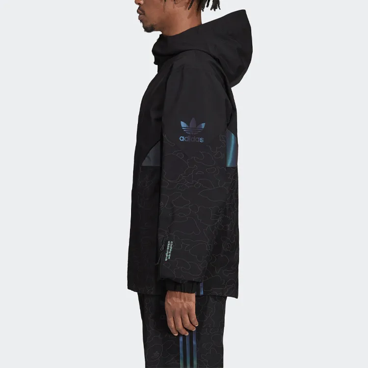 Bape X Adidas Snow Jacket 'Black'-5