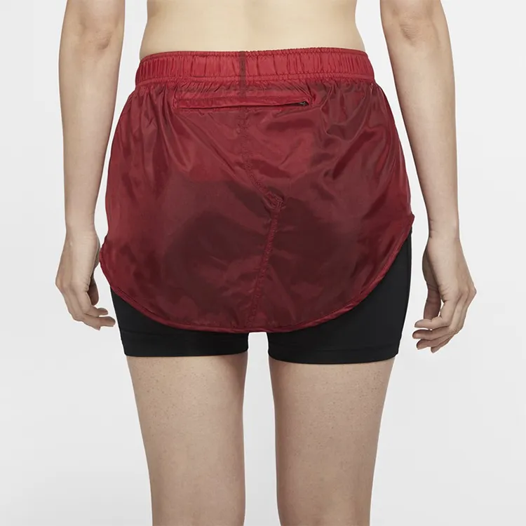 Nike Casual Short Skirts Women's Red-4