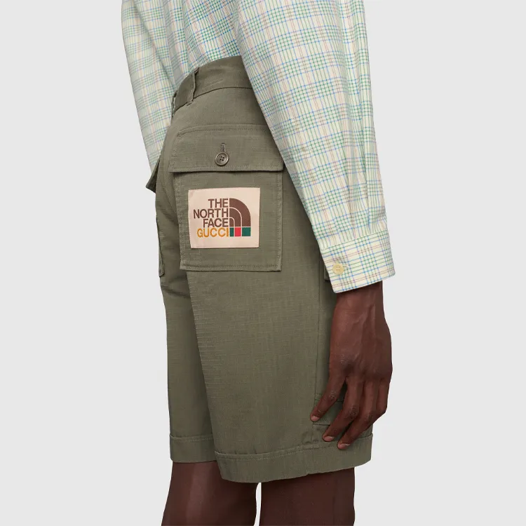 GUCCI X The North Face Nylon Shorts-4