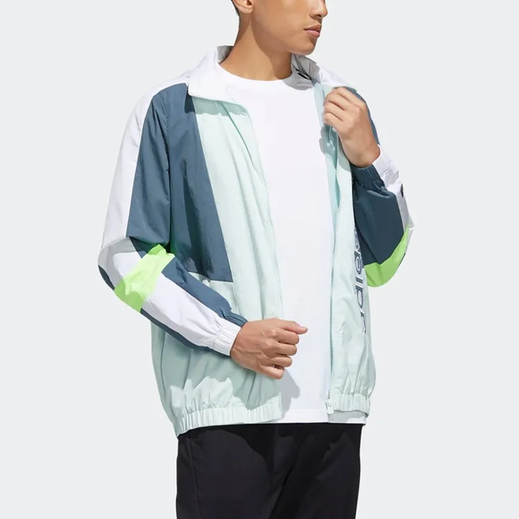 Adidas Neo Jackets Men Symbol Green-5