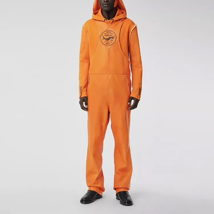 Burberry SS21 Jumpsuit Men's Deep Orange-2