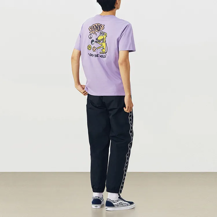 Vans T-Shirts Unisex Purple-2