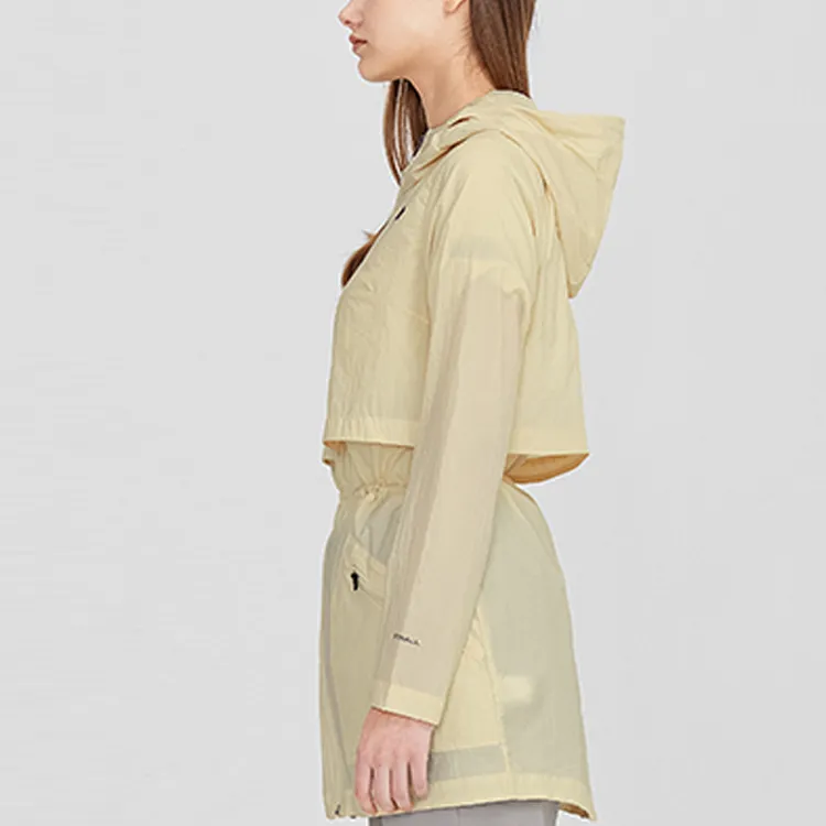 THE NORTH FACE Windproof UV Protection Water Resistant Sun Protection Clothing Women's Ecru-6
