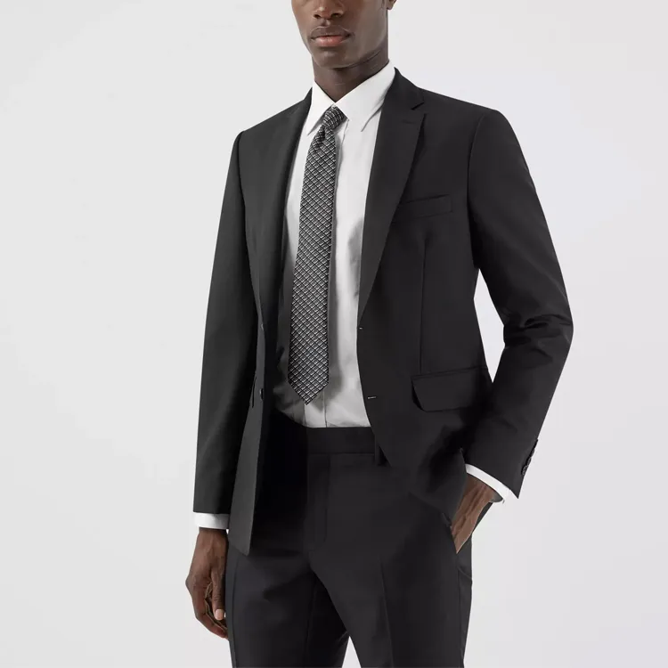 Burberry Slim Fit Wool Suit-4