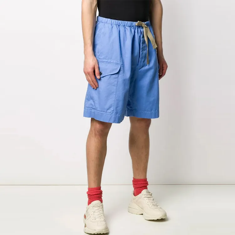 GUCCI FW21 Cargo Shorts Men's Blue-3