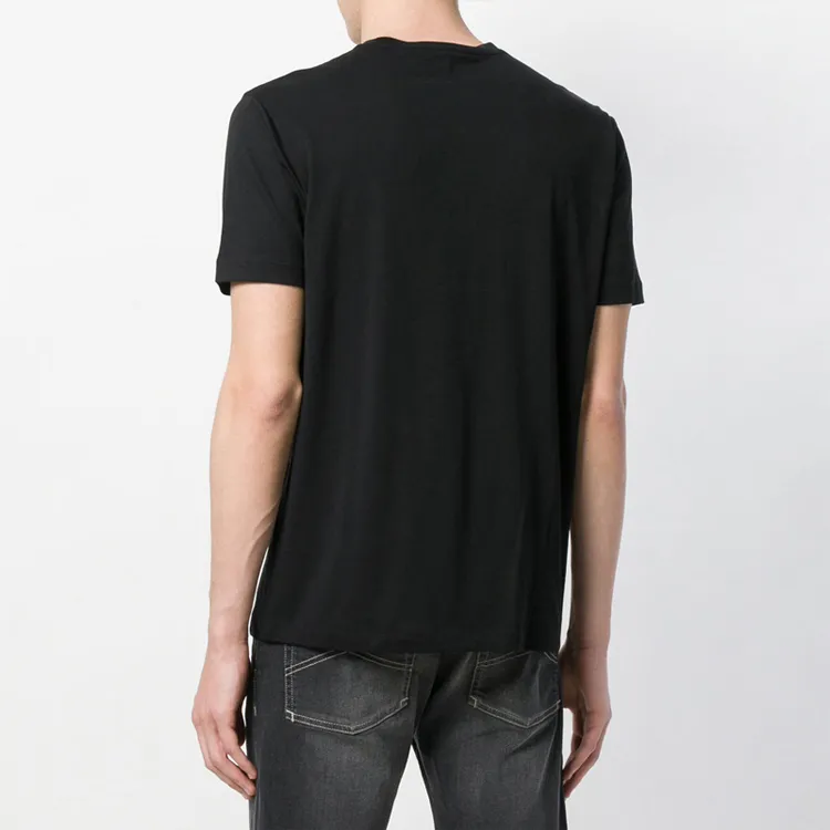 EMPORIO ARMANI T Shirts Men Black-2