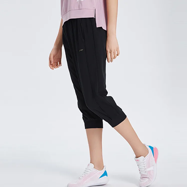 LINING Training Series Knitted Sweatpants Women's Black-5